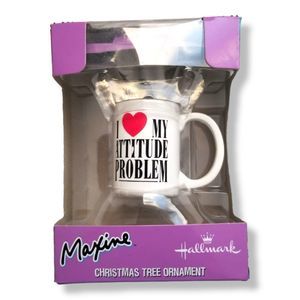 Hallmark Keepsake Ornament Maxine I Love my attitude